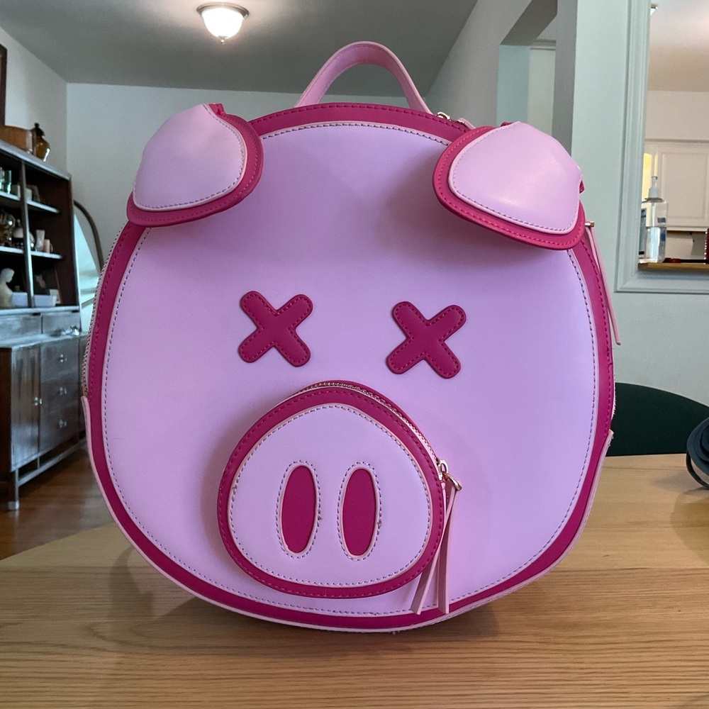 Jeffree Star x Shane Dawson pink pig backpack